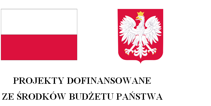 Projekty dofinansowane ze środków budżetu państwa