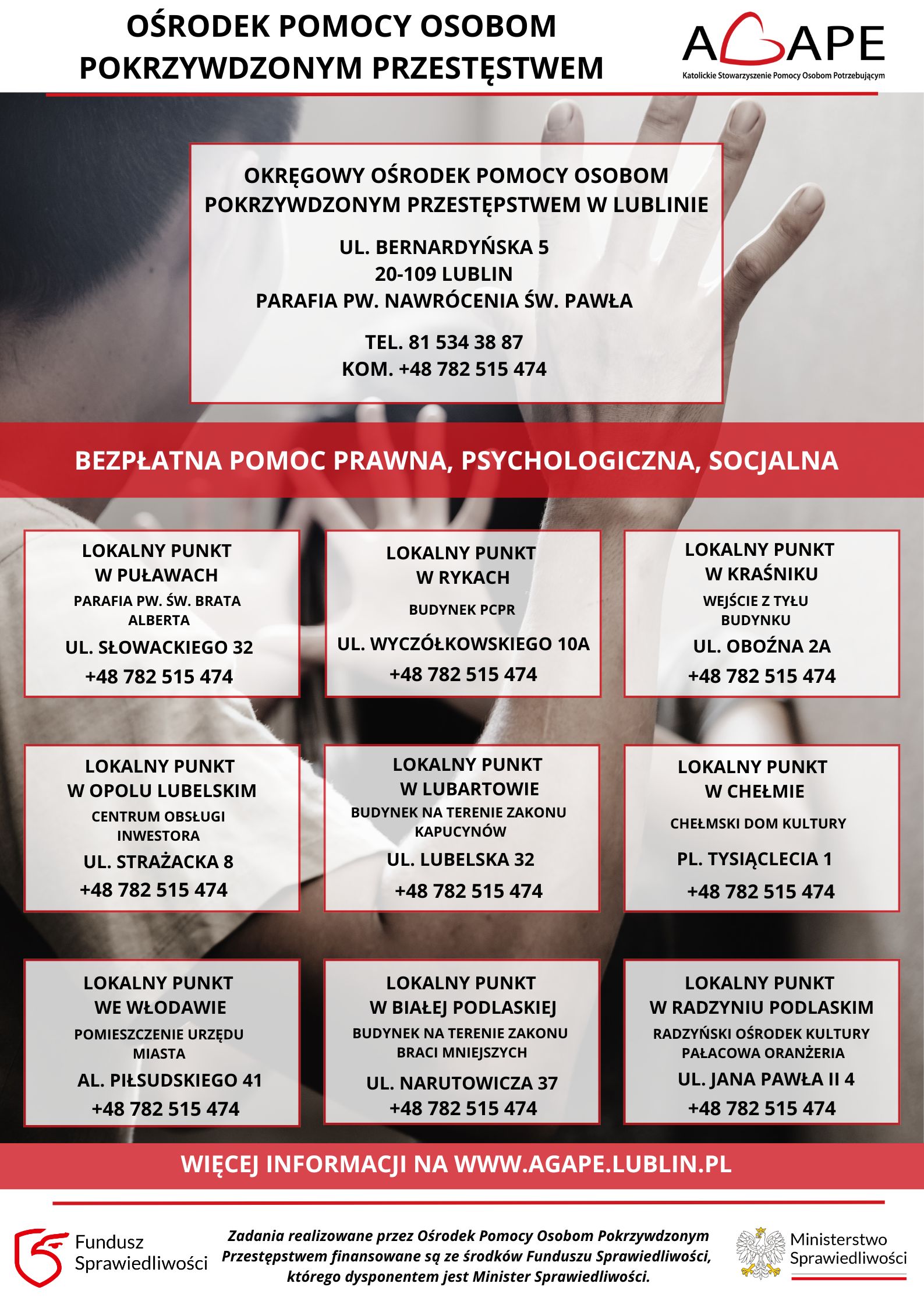 Ośrodek Pomocy dla Osób Pokrzywdzonych Przestępstwem Ośrodek Pomocy dla Osób Pokrzywdzonych Przestępstwem